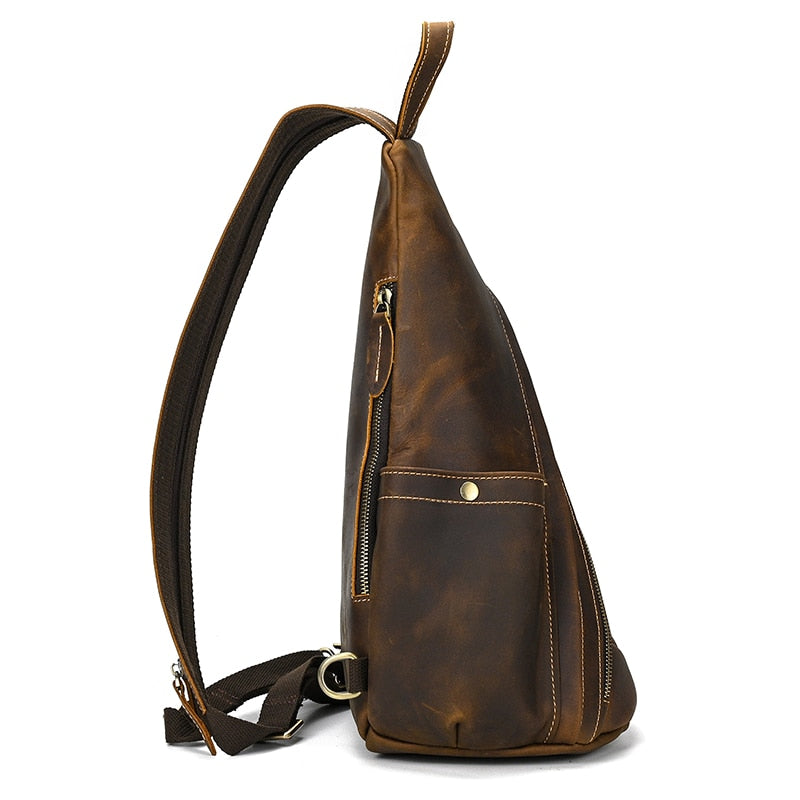 RoamRugged™ Genuine Leather Backpack