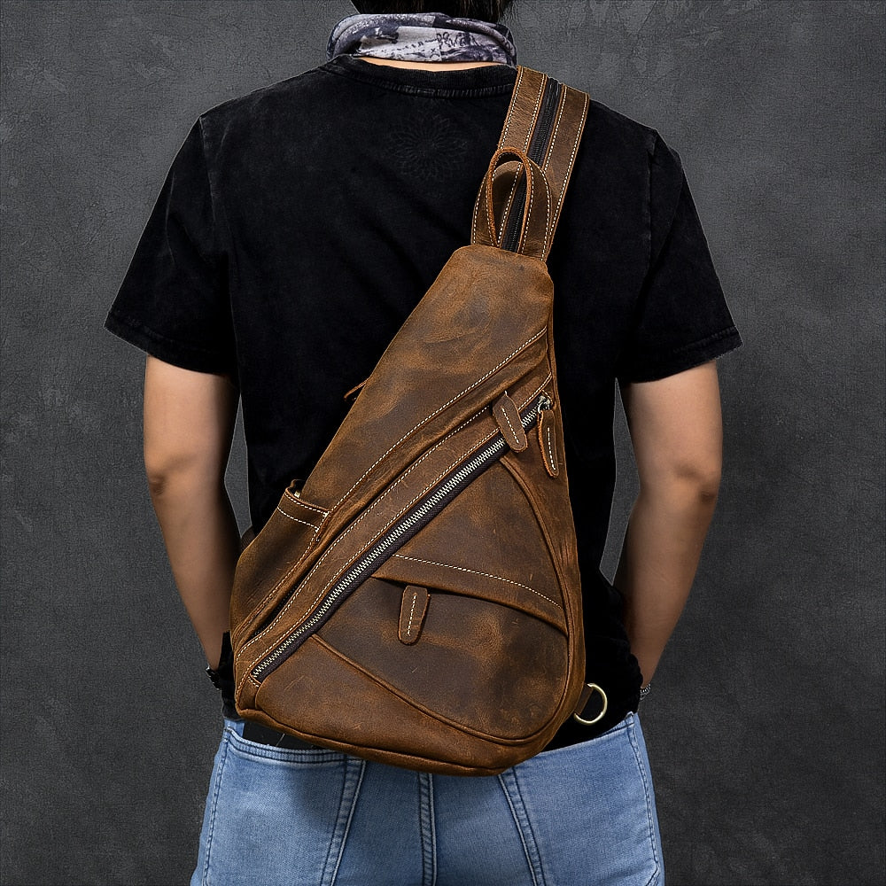 RoamRugged™ Genuine Leather Backpack