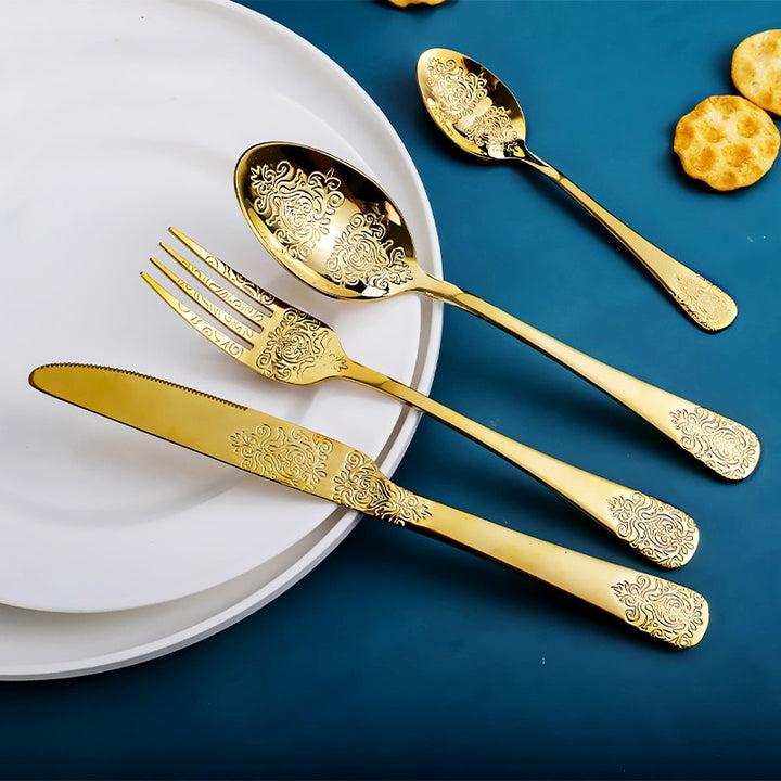 GildedDelights™ Flatware Set