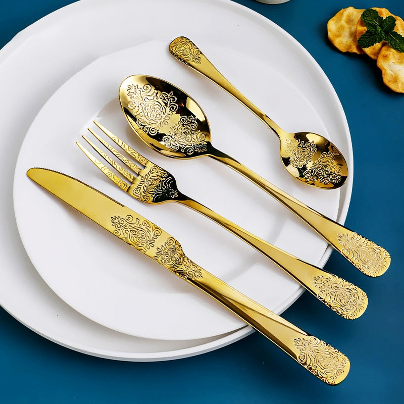 GildedDelights™ Flatware Set