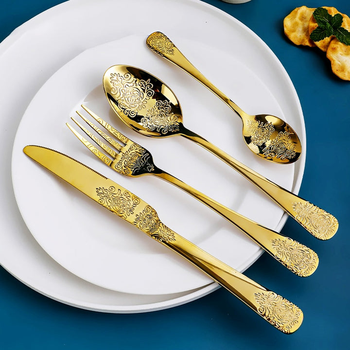 GildedDelights™ Flatware Set