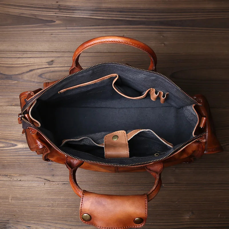 Genuine Leather Voyager Vintage Bag