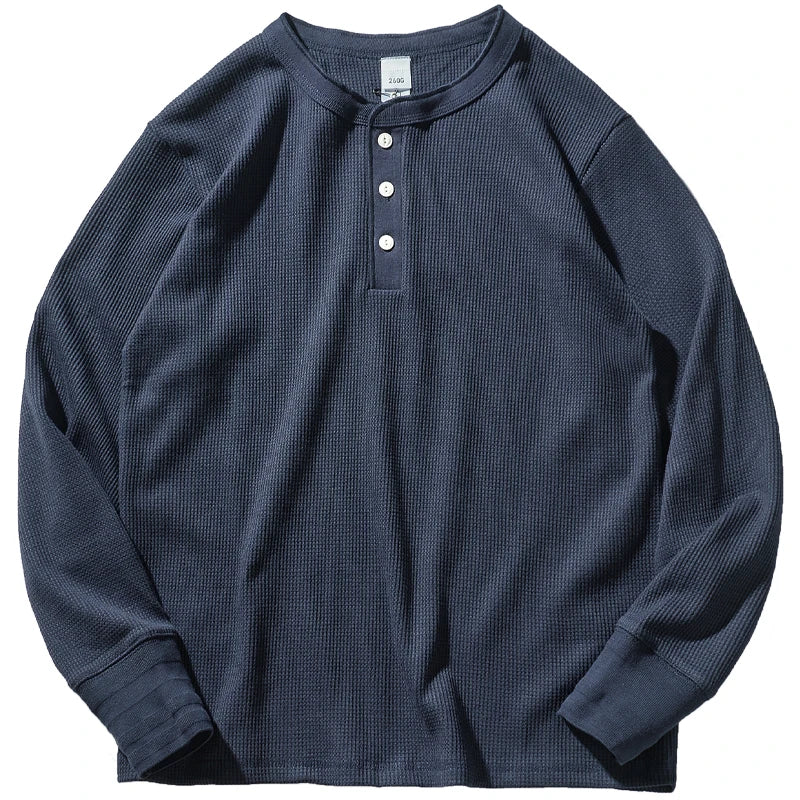 Peruvian Waffle Henley (260g)