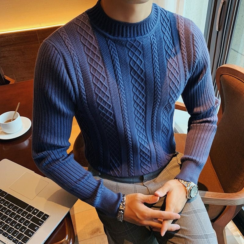 Fisherman's Wool-blend Sweater