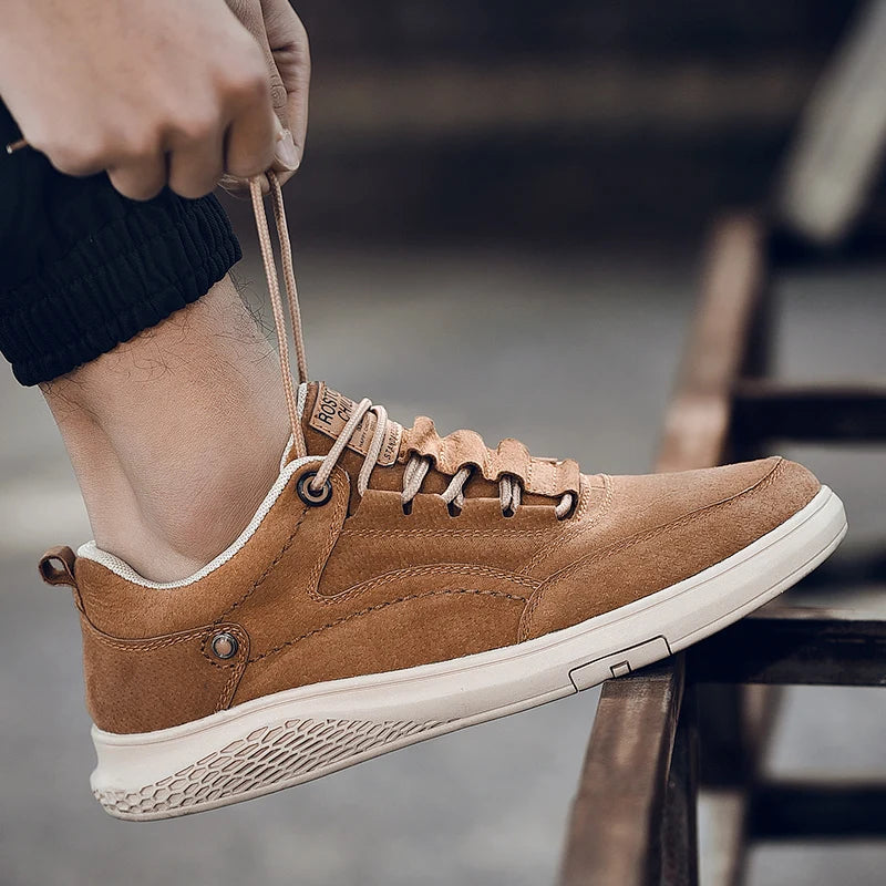 Elite Stride Suede Sneakers