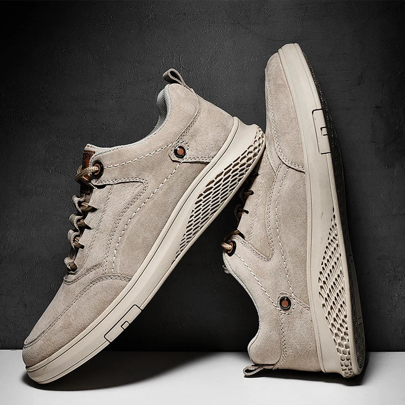 Elite Stride Suede Sneakers