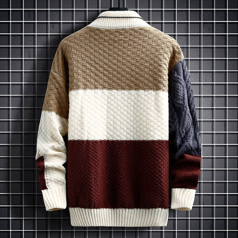 Maverick Patchwork Sweater