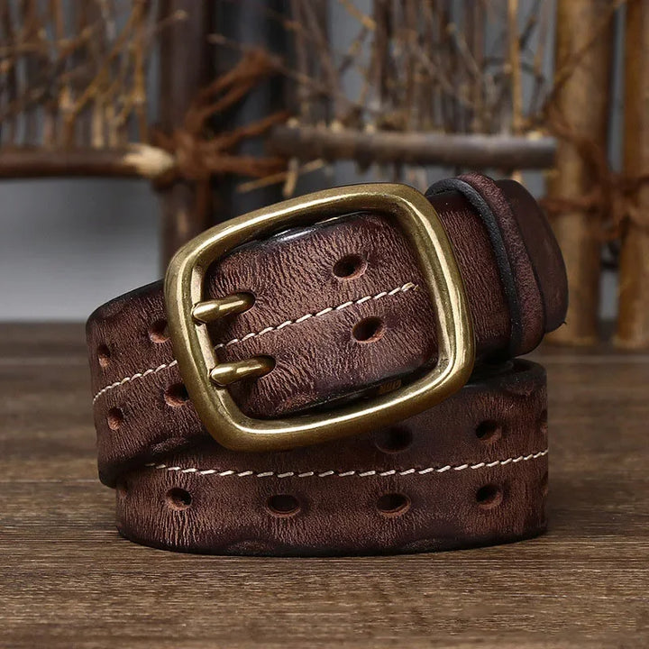 Texas Hide Genuine Leather Belt