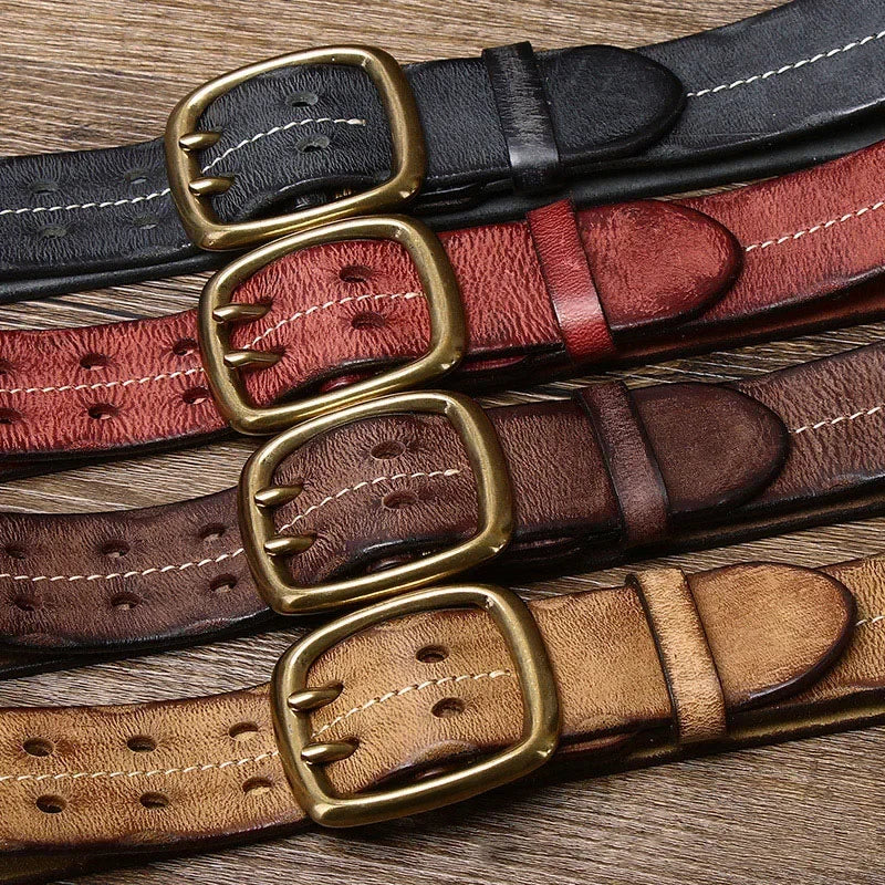 Texas Hide Genuine Leather Belt