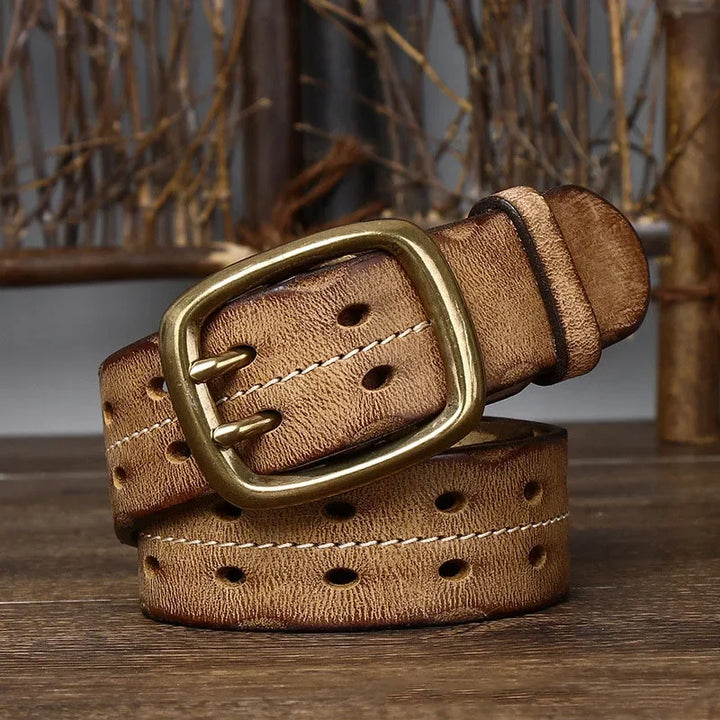 Texas Hide Genuine Leather Belt