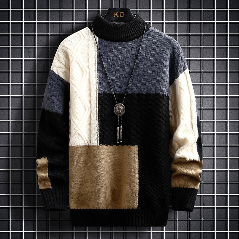 Maverick Patchwork Sweater