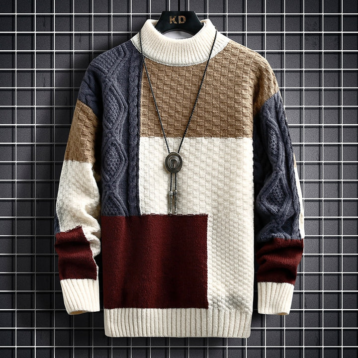 Maverick Patchwork Sweater